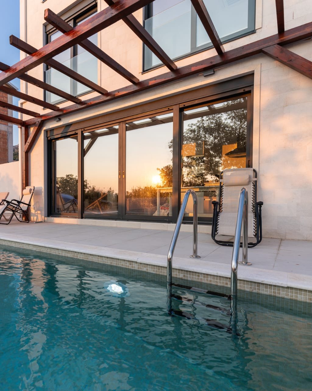 Newly Built Villa with Panoramic Sveti Stefan Views