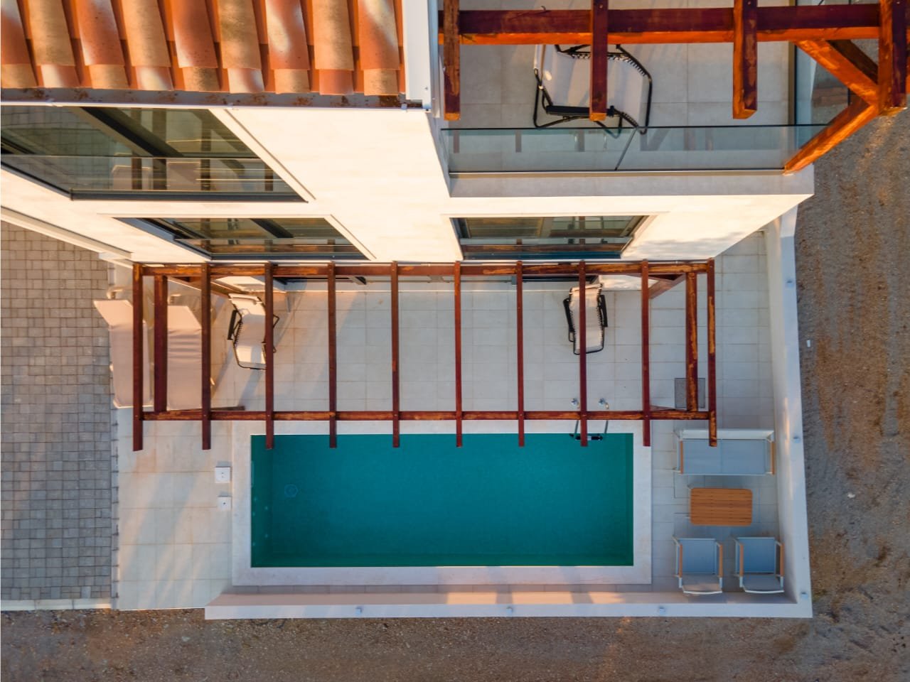 Newly Built Villa with Panoramic Sveti Stefan Views