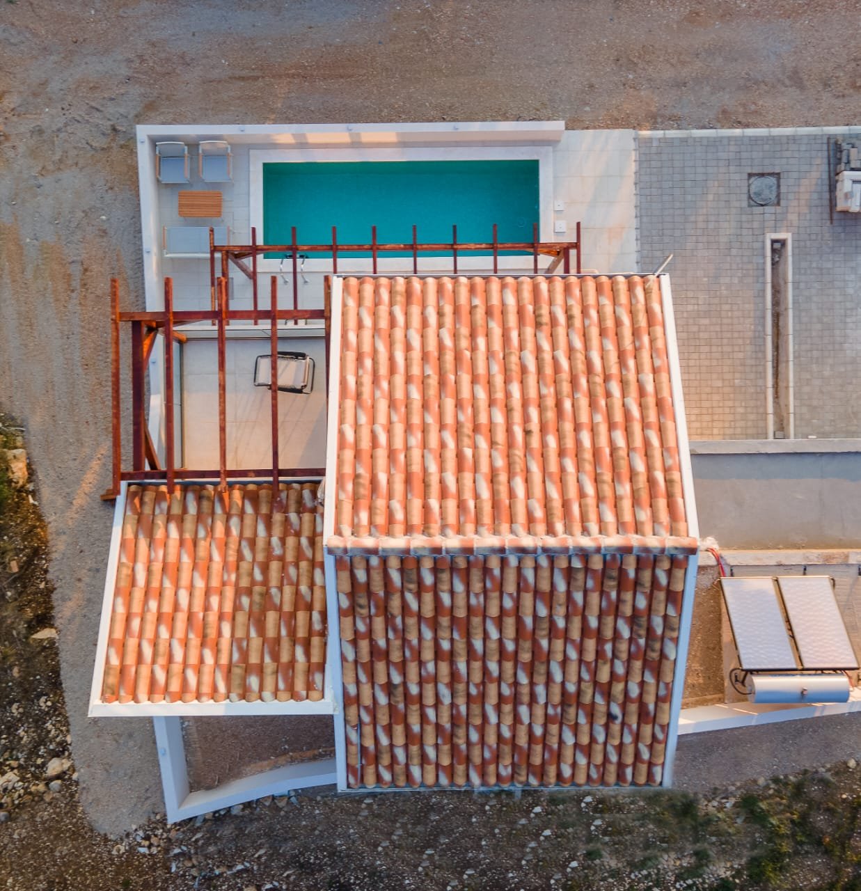 Newly Built Villa with Panoramic Sveti Stefan Views