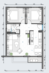 boutique-seaside-apartments-near-lazure-marina-mel-floorplan-a21-layput.png