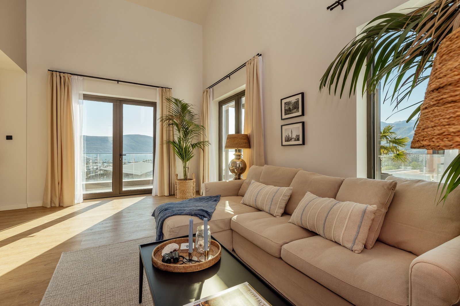 Luxury Duplex Penthouse | Porto Montenegro | Panoramic Boka Bay Views