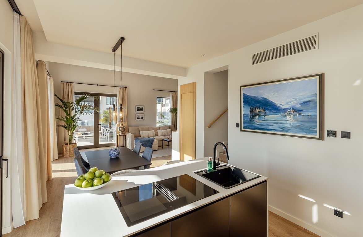 Luxury Duplex Penthouse | Porto Montenegro | Panoramic Boka Bay Views