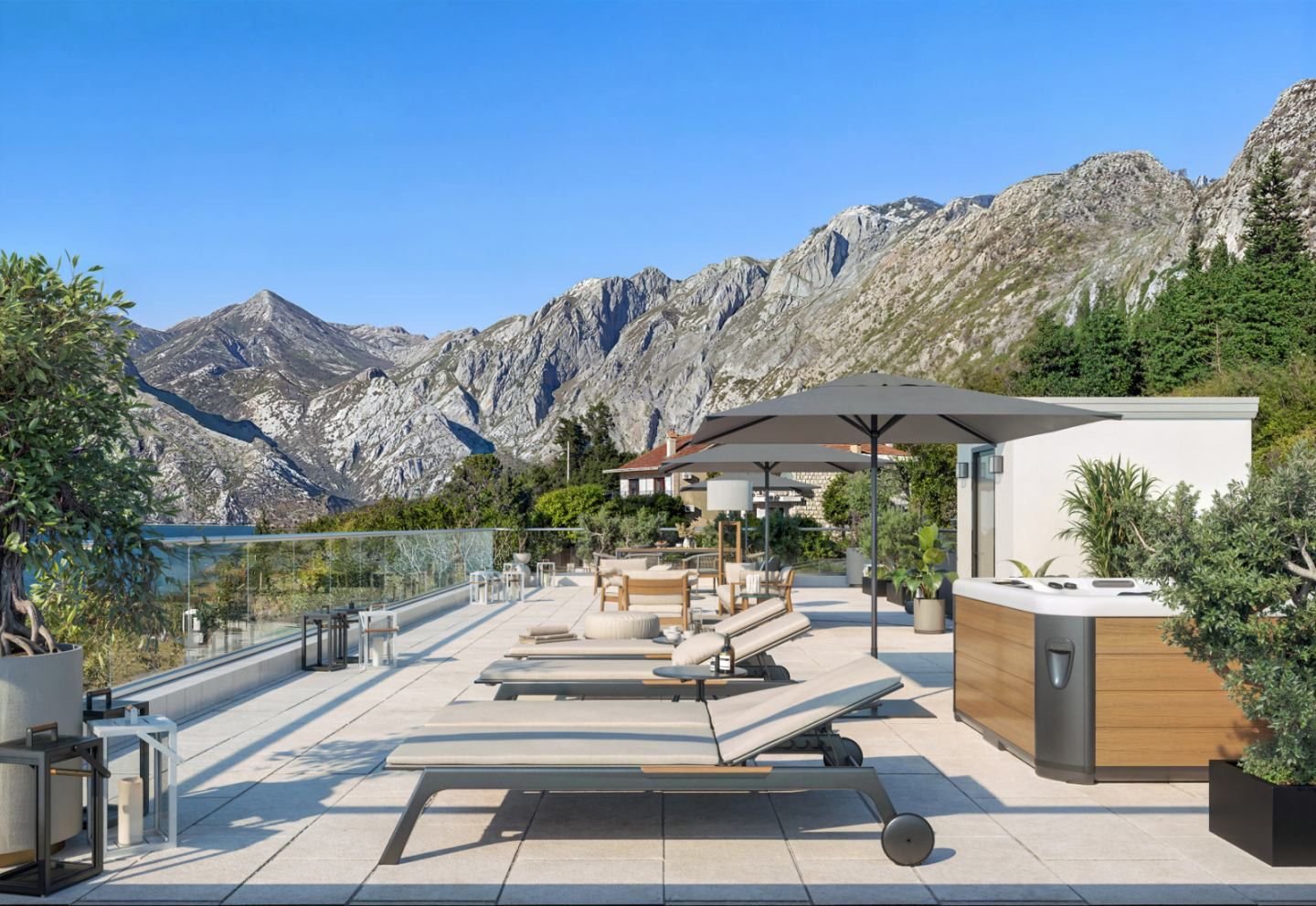 Luxury Penthouse | With Seaview of Boka Bay UNESCO