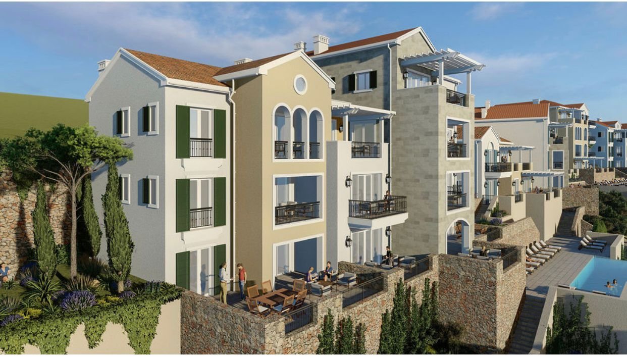 Luxury 1BR Open Seaview Apartment | Lustica Bay