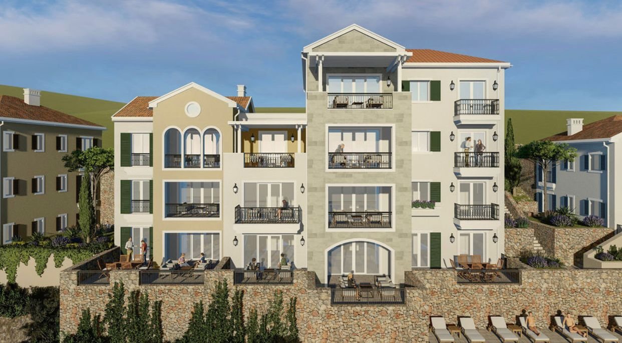 Luxury 1BR Open Seaview Apartment | Lustica Bay
