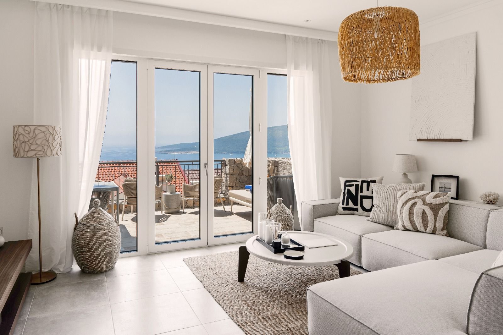 Luxury 1BR Open Seaview Apartment | Lustica Bay