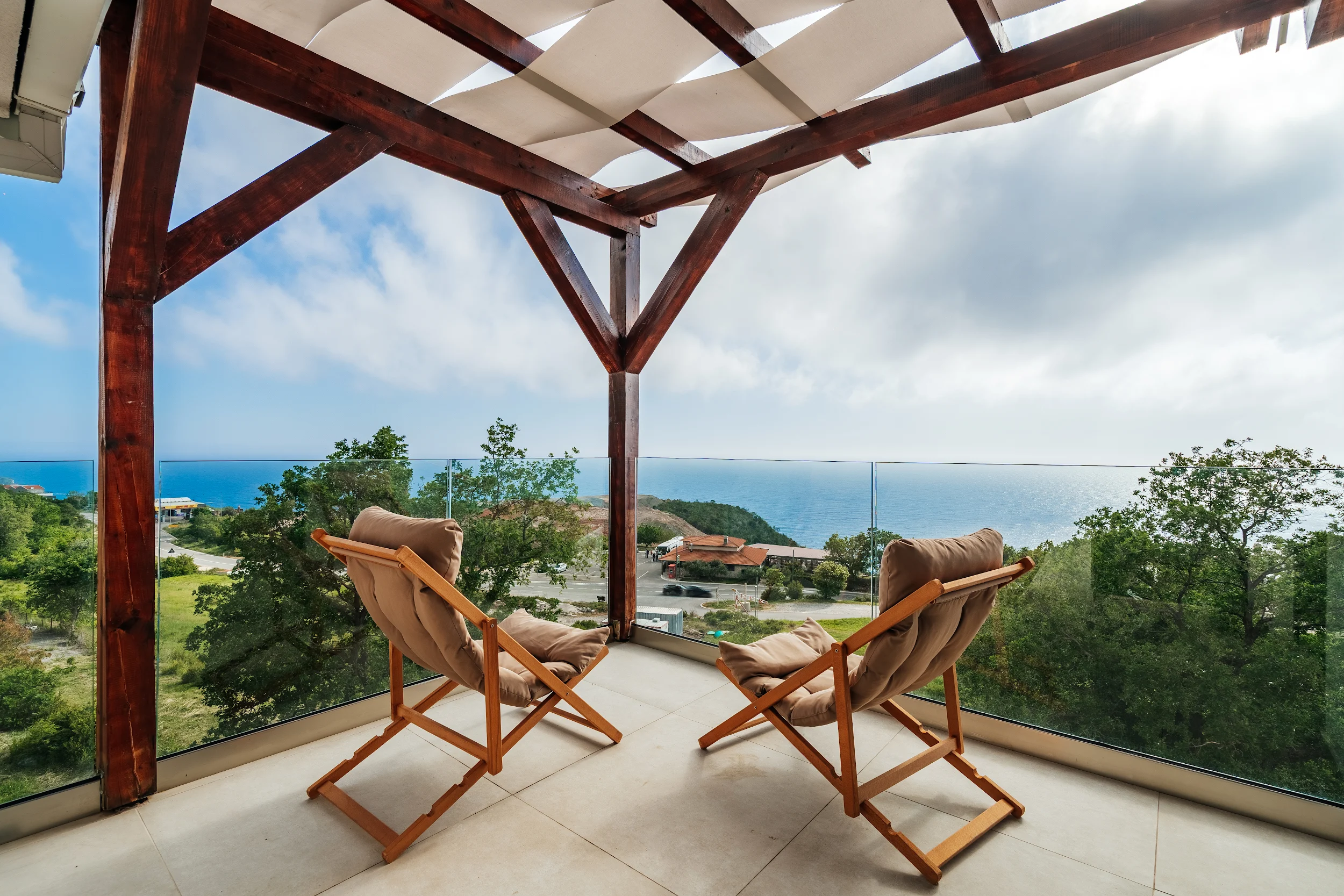 Newly Built Villa with Panoramic Sveti Stefan Views