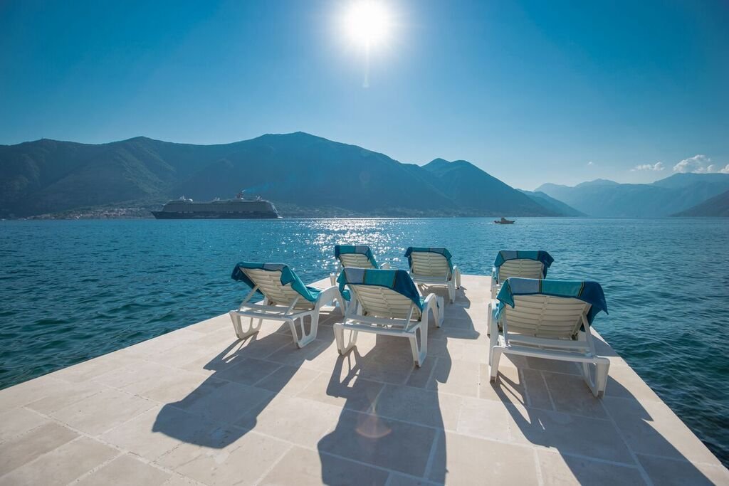 Historic Stone Waterfront House | Dobrota, Kotor