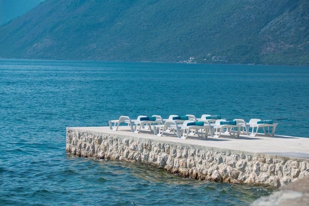 Historic Stone Waterfront House | Dobrota, Kotor