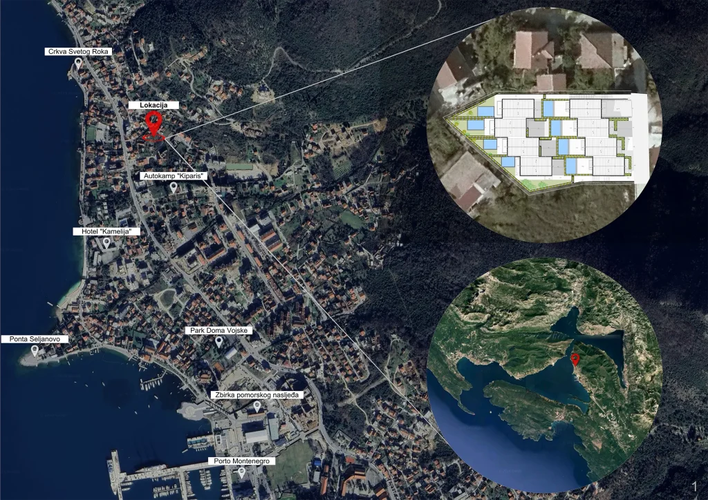 Contemporary Townhouses with Pool | Donja Lastva, Tivat