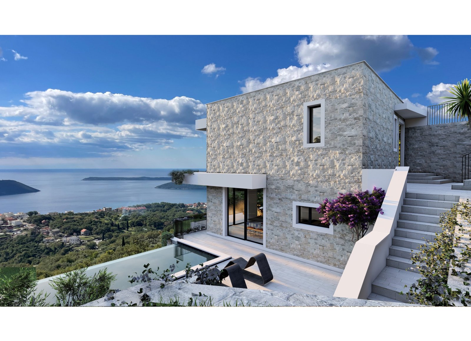 Villa Rock | Contemporary Panoramic Sea-View Villa