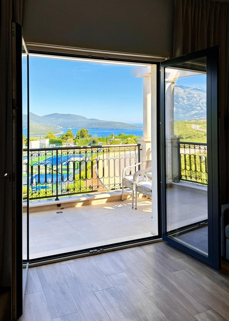 Top-Floor Sea-View Apartment | Luštica Bay Centrale, Tivat