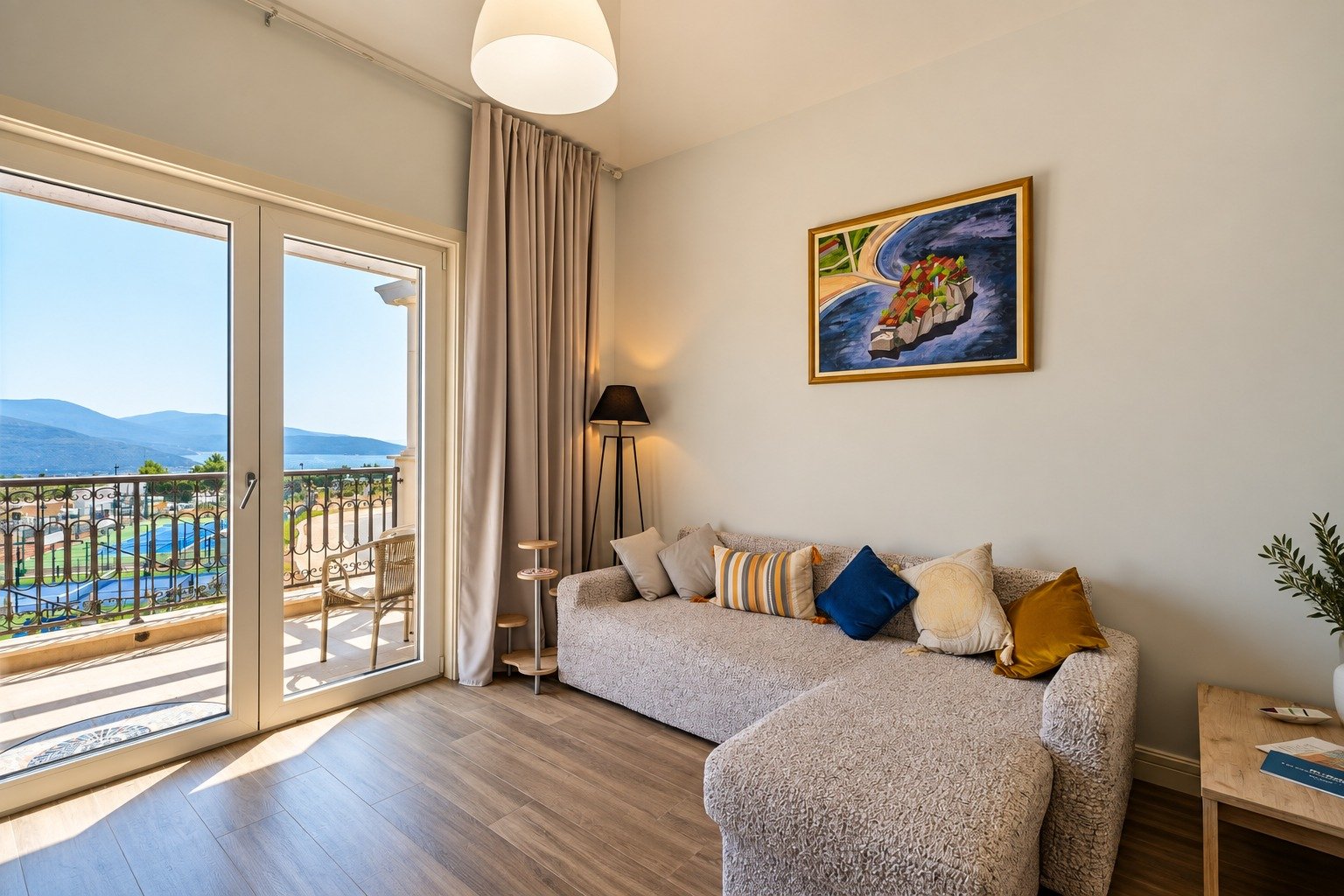 Top-Floor Sea-View Apartment | Luštica Bay Centrale, Tivat