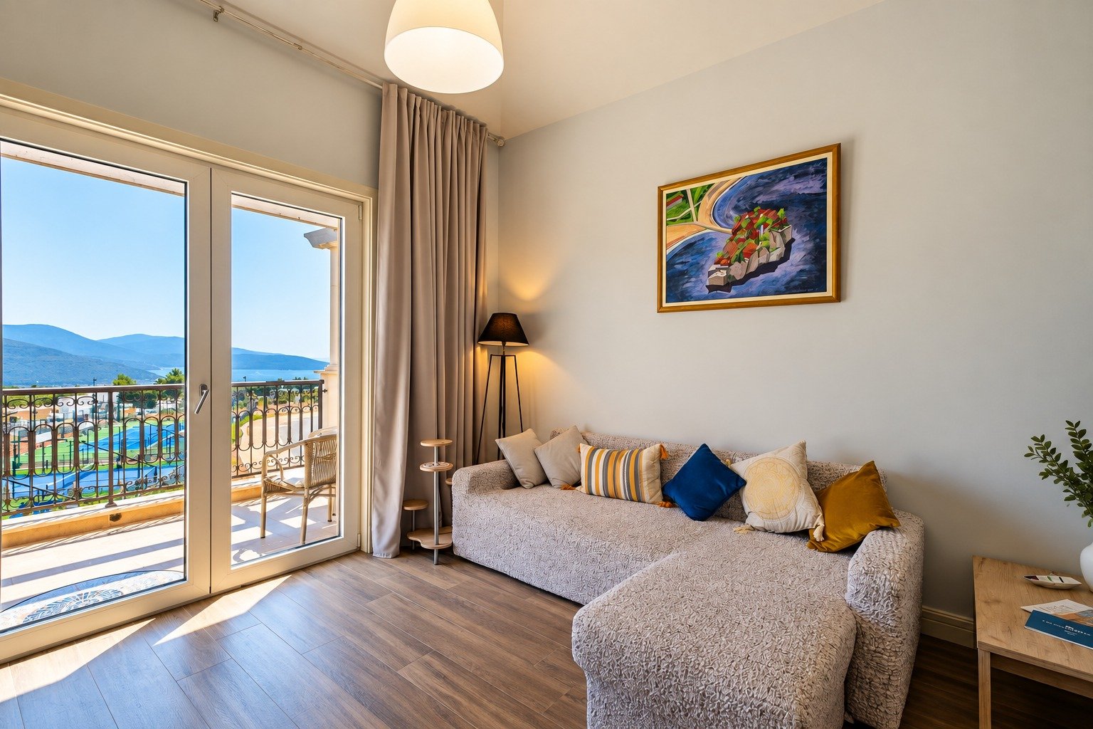 Top-Floor Sea-View Apartment | Luštica Bay Centrale, Tivat