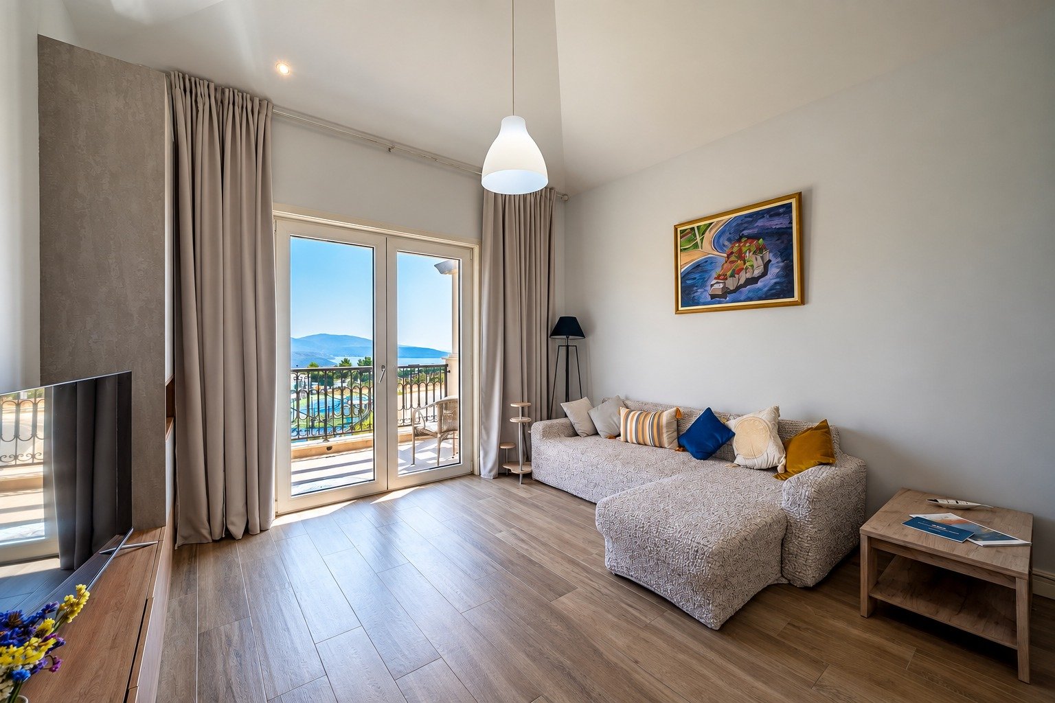 Top-Floor Sea-View Apartment | Luštica Bay Centrale, Tivat