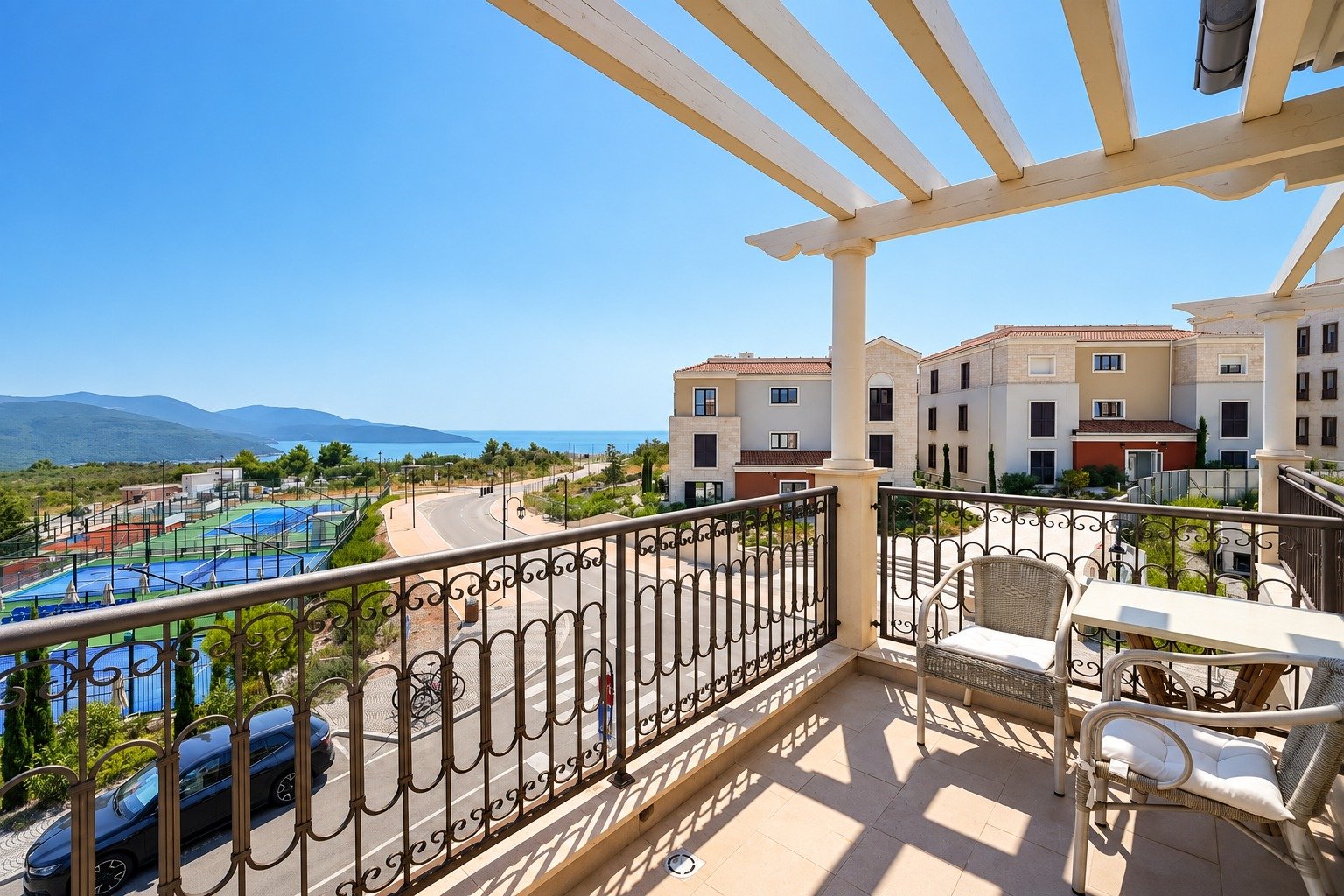Top-Floor Sea-View Apartment | Luštica Bay Centrale, Tivat